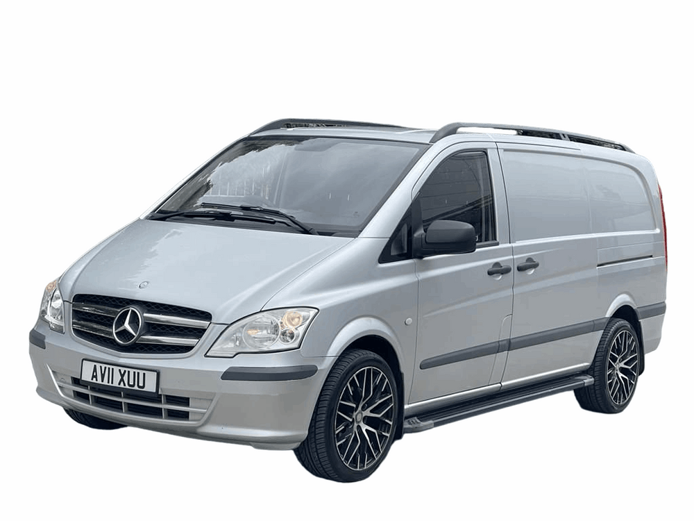 
                      
                        Mercedes Vito 639 (2003-14) 4 pcs chrome front grille cover
                      
                    