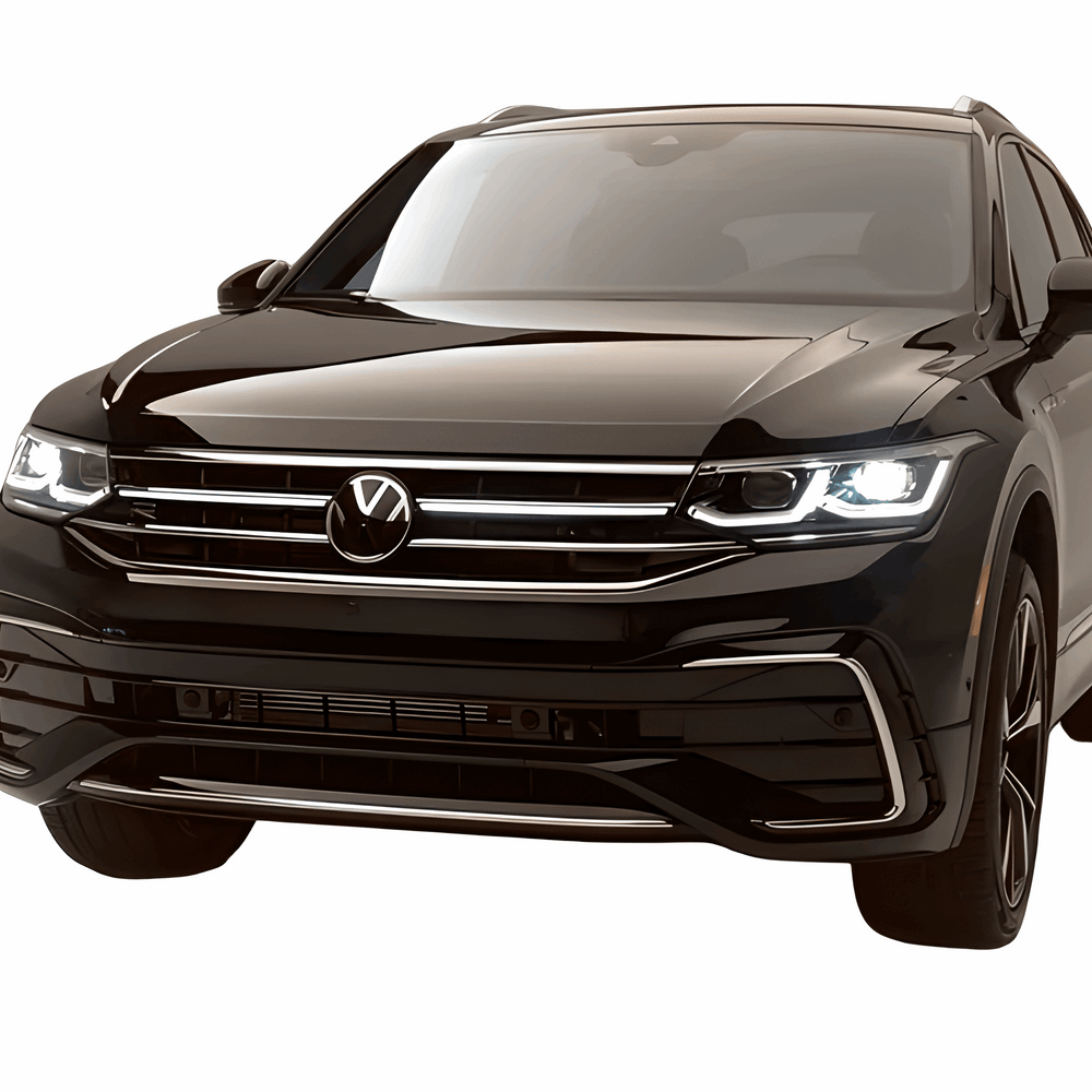 VW Tiguan 2020+ chrome front bumper trim