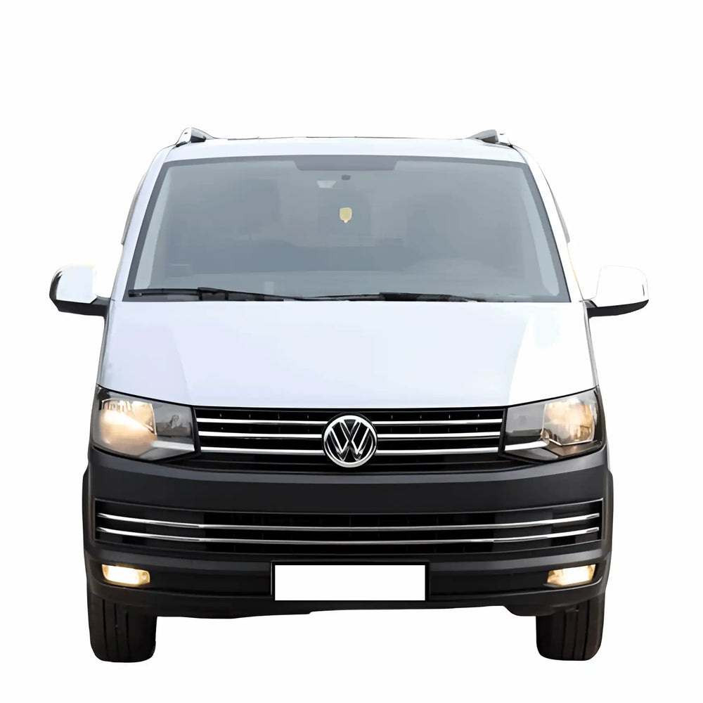 VW T6 2015-2019 chrome front bumper trim & grill cover