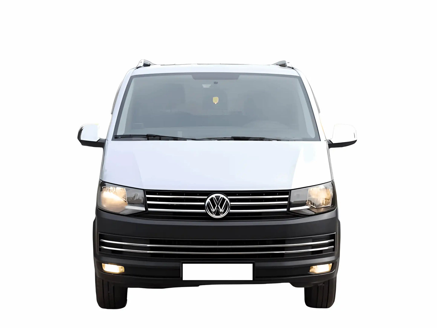 VW T6 2015-2019 chrome front bumper trim & grill cover