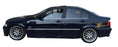 BMW 3 SERIES E-46 SD 98-2003 Chrome windows frame trim