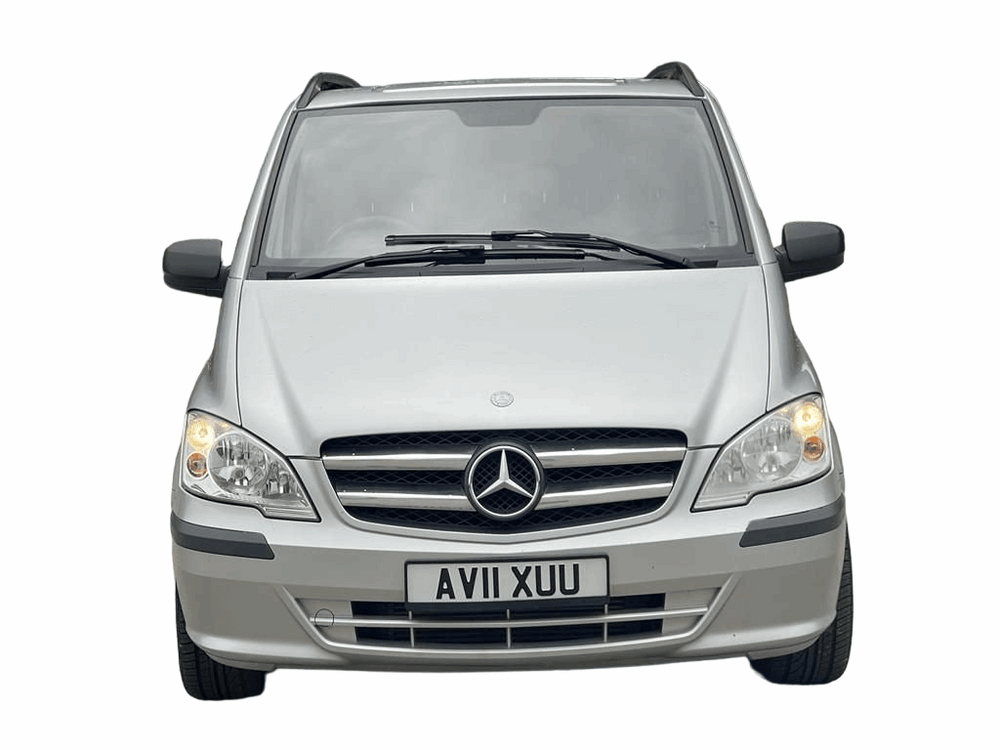 
                      
                        Mercedes Vito 639 (2003-14) 4 pcs chrome front grille cover
                      
                    