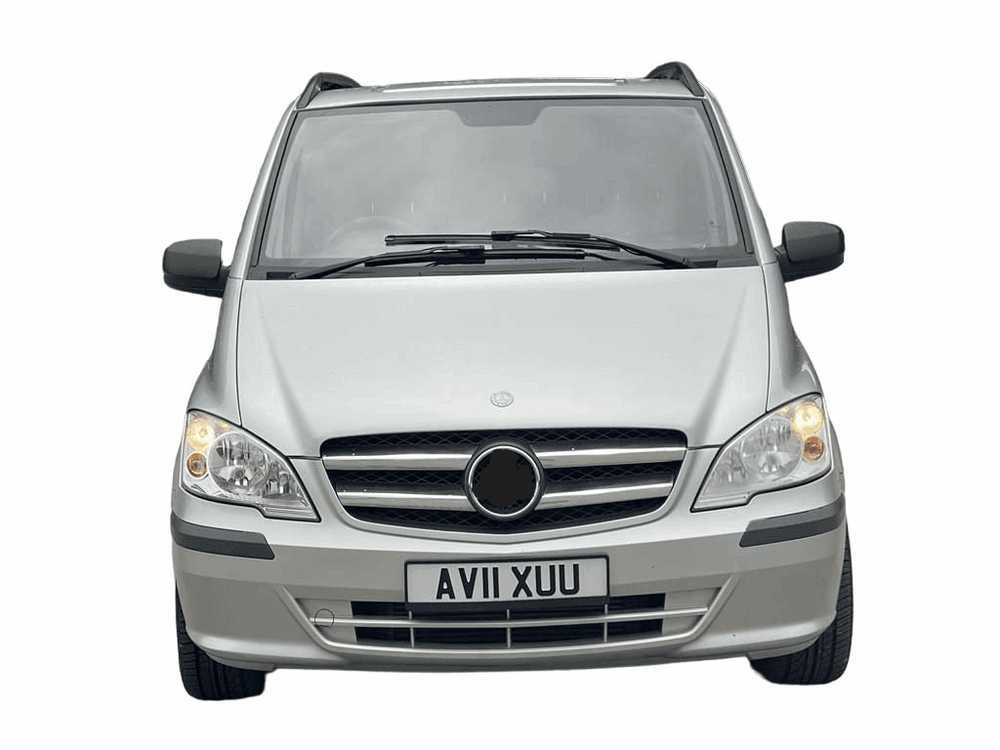 
                      
                        Mercedes Vito 639 (2003-14) 4 pcs chrome front grille cover
                      
                    