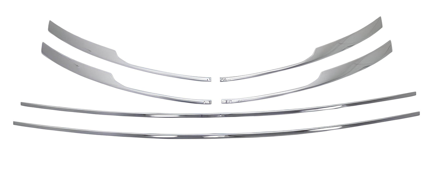 VW T6 2015-20 chrome front bumper trim 6pcs - Love Trend
