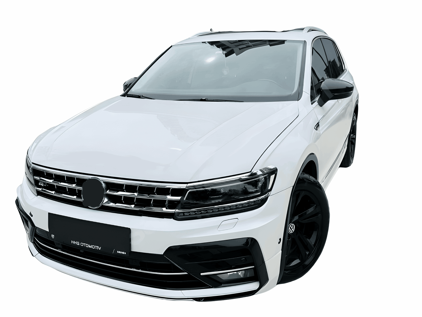 VW Tiguan 2016-20 chrome front bumper trim.
