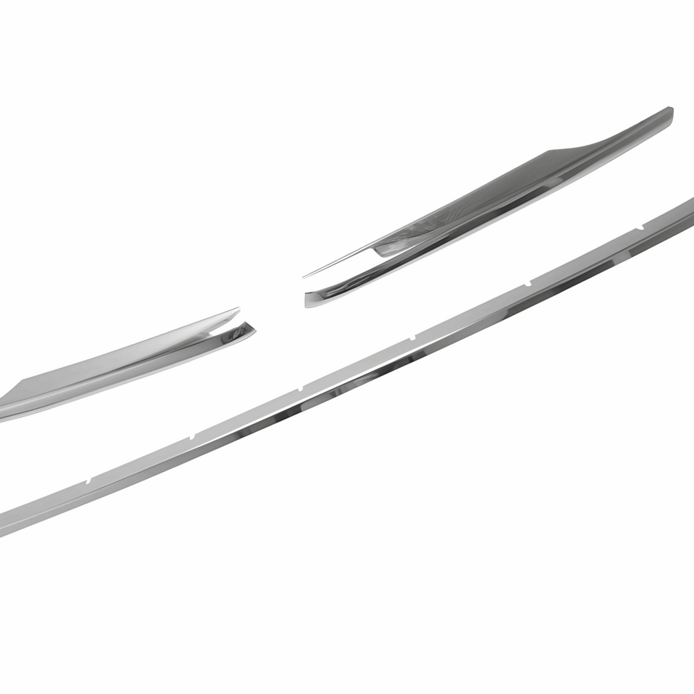 VW Caddy 2015-20 Chrome front bumper trim 3pcs