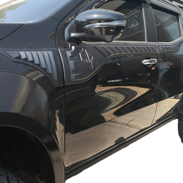 Mercedes X-class 2017 up abs plastic bat style side door streamer