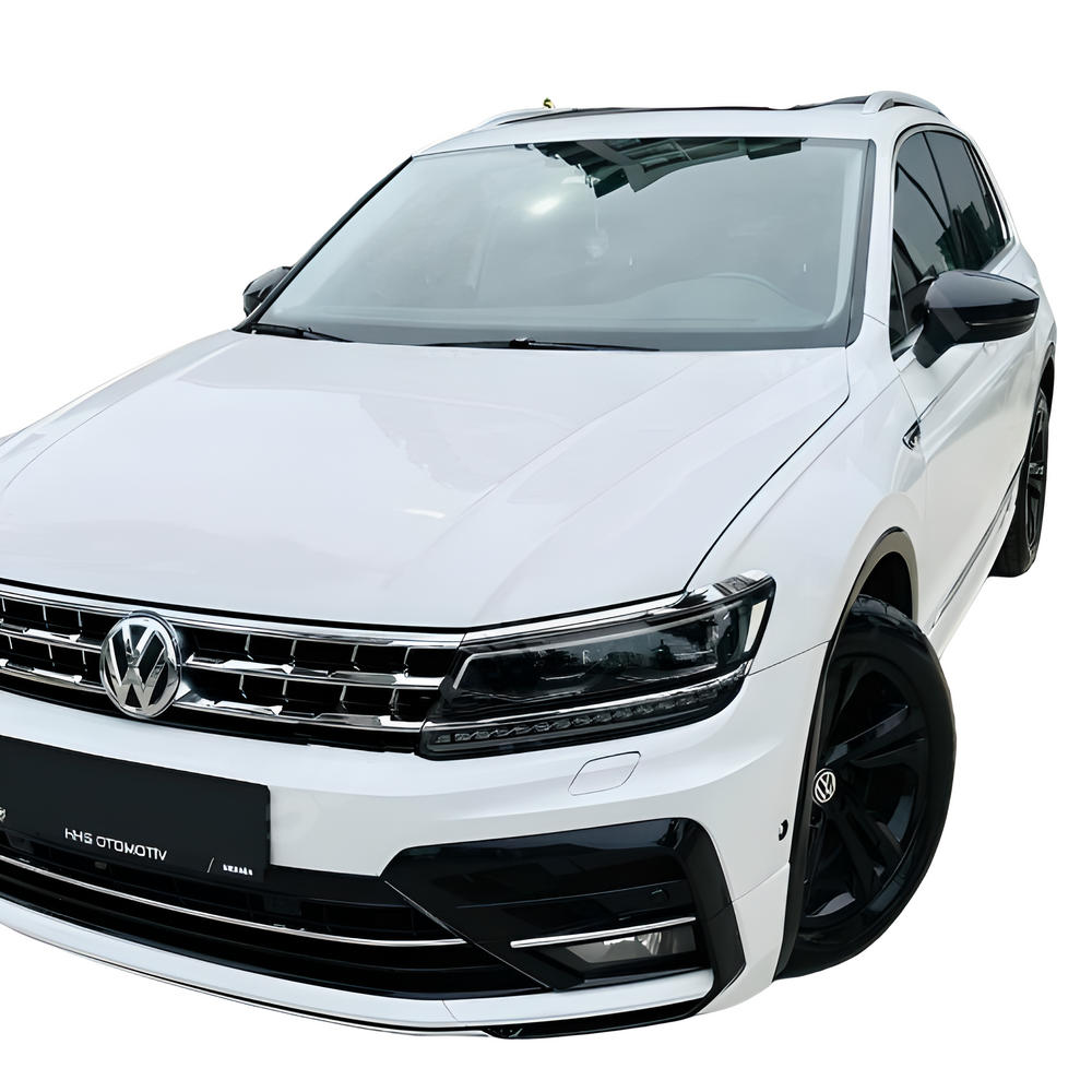 VW Tiguan 2016-20 chrome front bumper trim