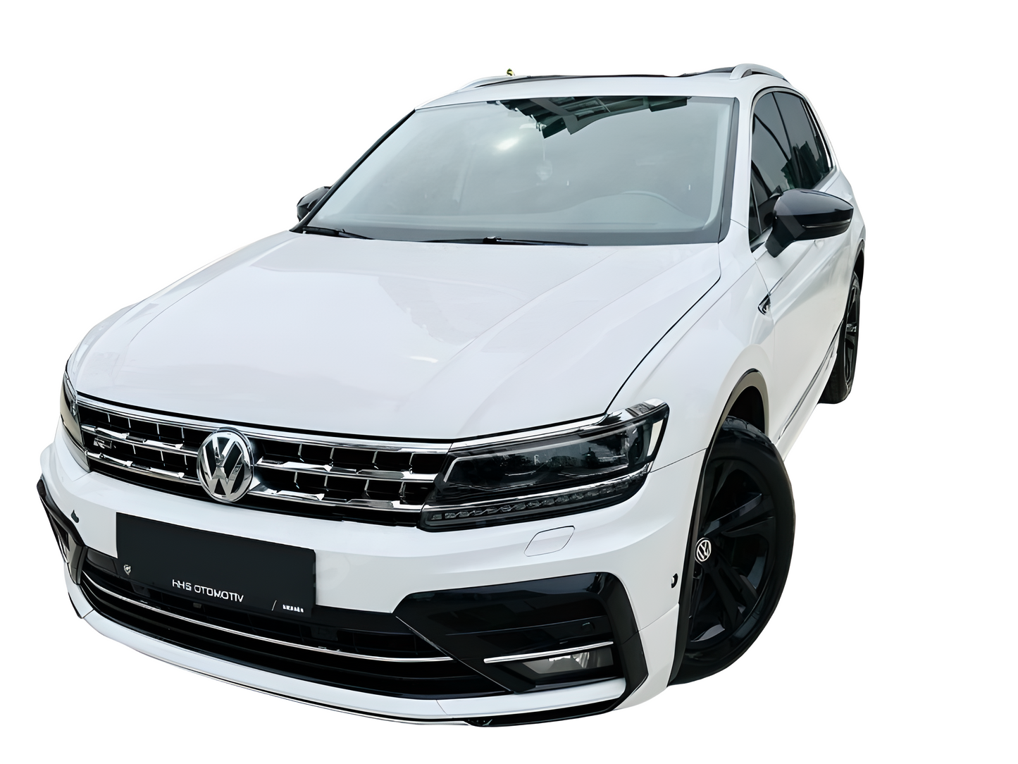 VW Tiguan 2016-20 chrome front bumper trim