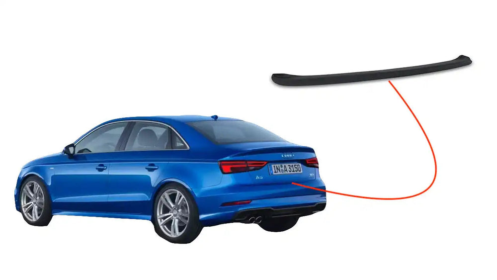 AUDI A3 SD 2016-20 Abs plastic rear bumper protector Love Trend