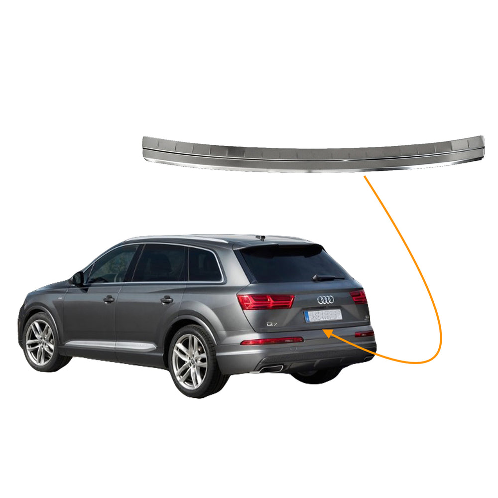 
                      
                        AUDI Q7 2015-2018 chrome rear bumper guard
                      
                    