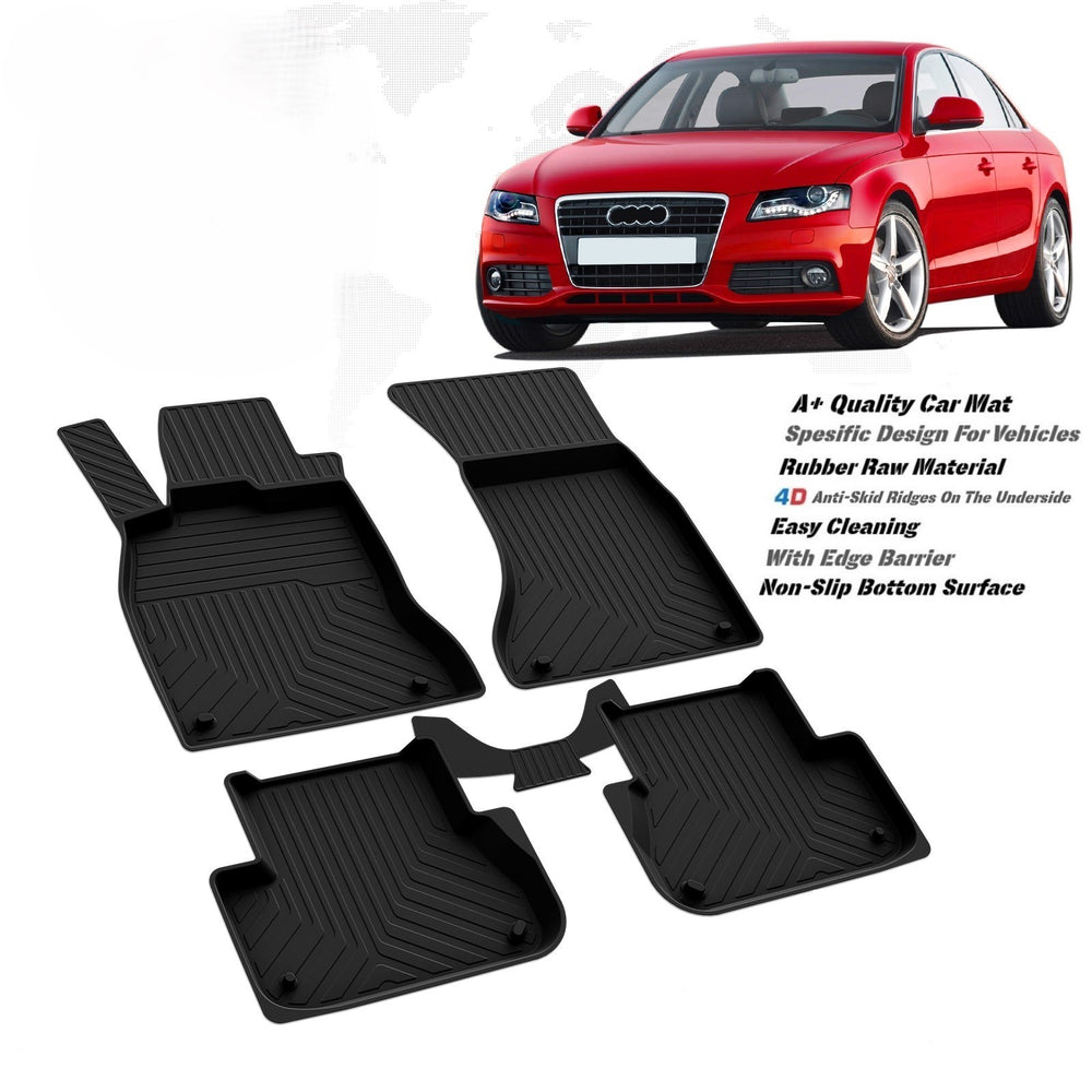 
                      
                        AUDI A4 (B8) 2008-2015 high quality rubber 4d floor mats
                      
                    