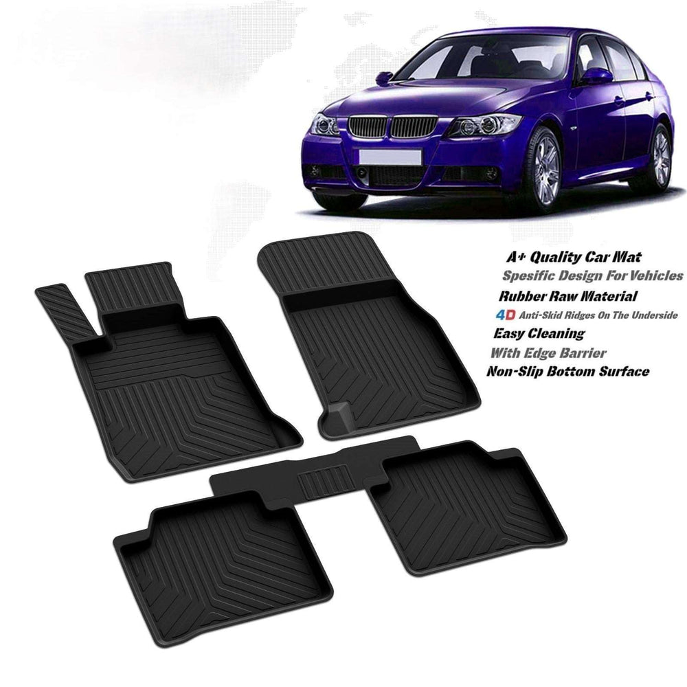 BMW 3Series E90 2005-2012 high quality rubber 4d floor mats
