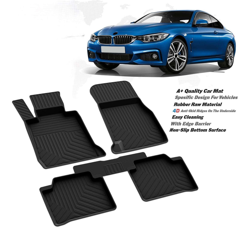 BMW 4Series F36 grand coupe 2013up high quality rubber 4d floor mats
