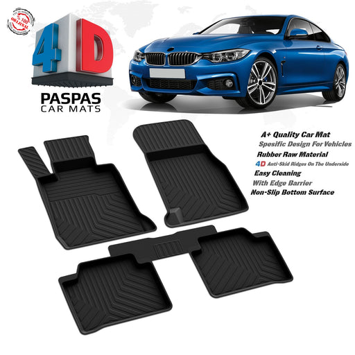 BMW 4Series F36 grand coupe 2013up high quality rubber 4d floor mats