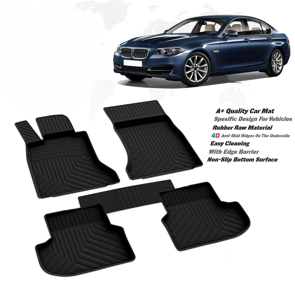 
                      
                        BMW 5Series F10 2013-2016 high quality rubber 4d floor mats
                      
                    