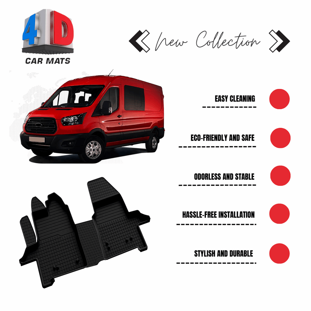 
                      
                        Ford Transit 2014Up 4D High Quality Floor Mats
                      
                    