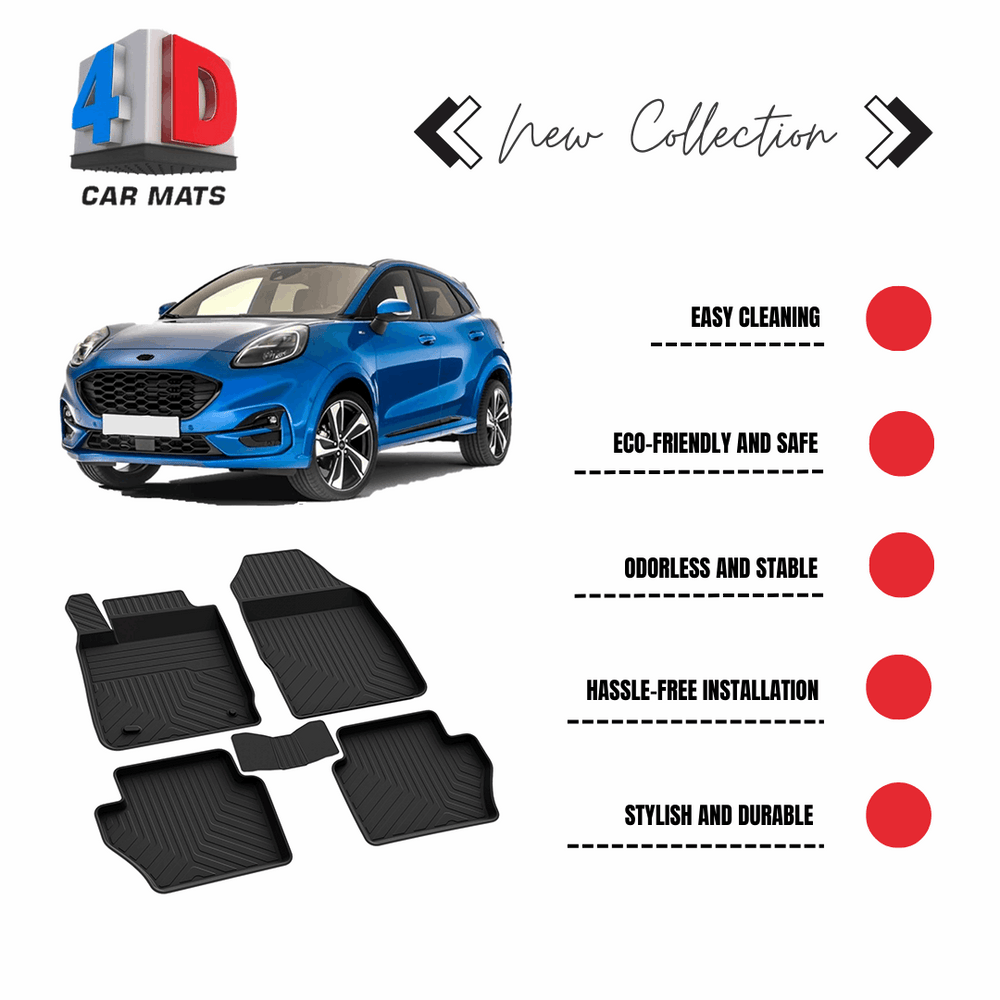 
                      
                        Ford Puma 2019-22 4D High Quality Floor Mats
                      
                    