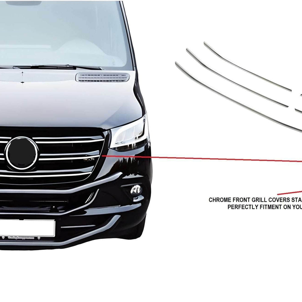 Mercedes Sprinter 2018+ Chrom-Kühlergrillabdeckung