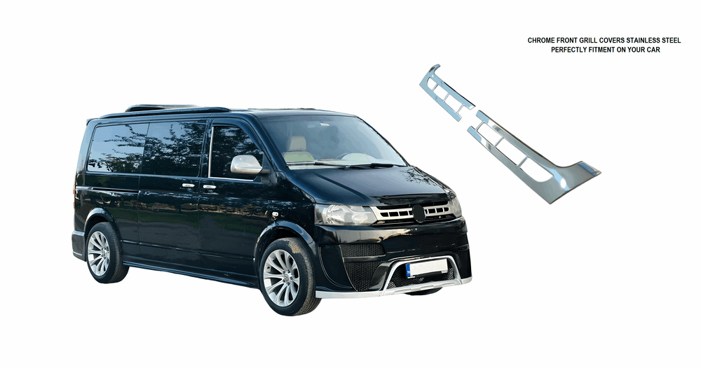 VW T5 2010-2014 chrome front grill cover - Love Trend