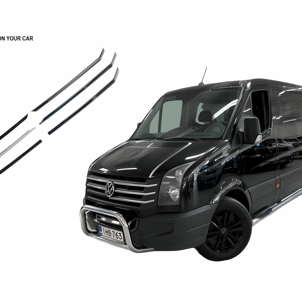 VW Crafter 2012-17 chrome front grill cover
