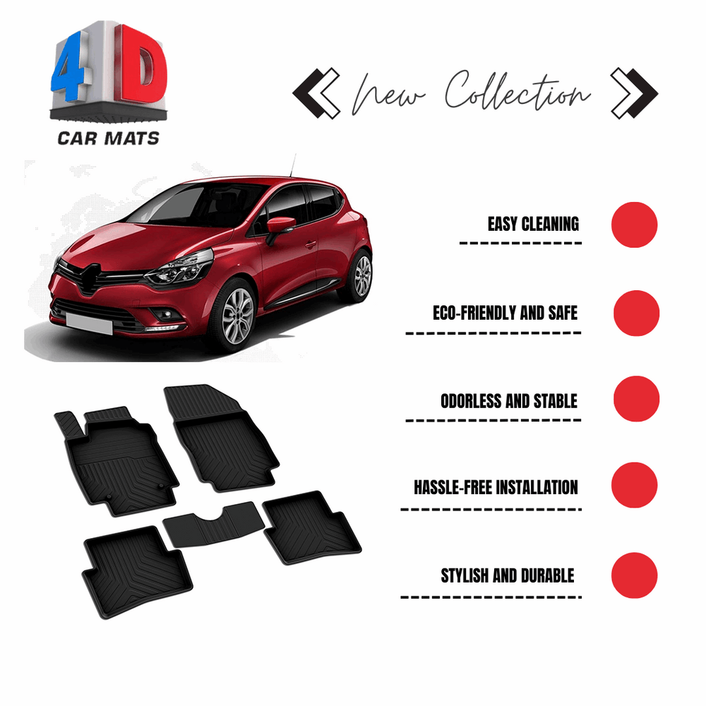 
                      
                        Renault ClioIV 2012Up 4D High Quality Floor Mats
                      
                    