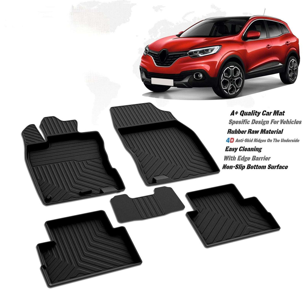 Renault Kadjar 2014-18 4D High Quality Floor Mats