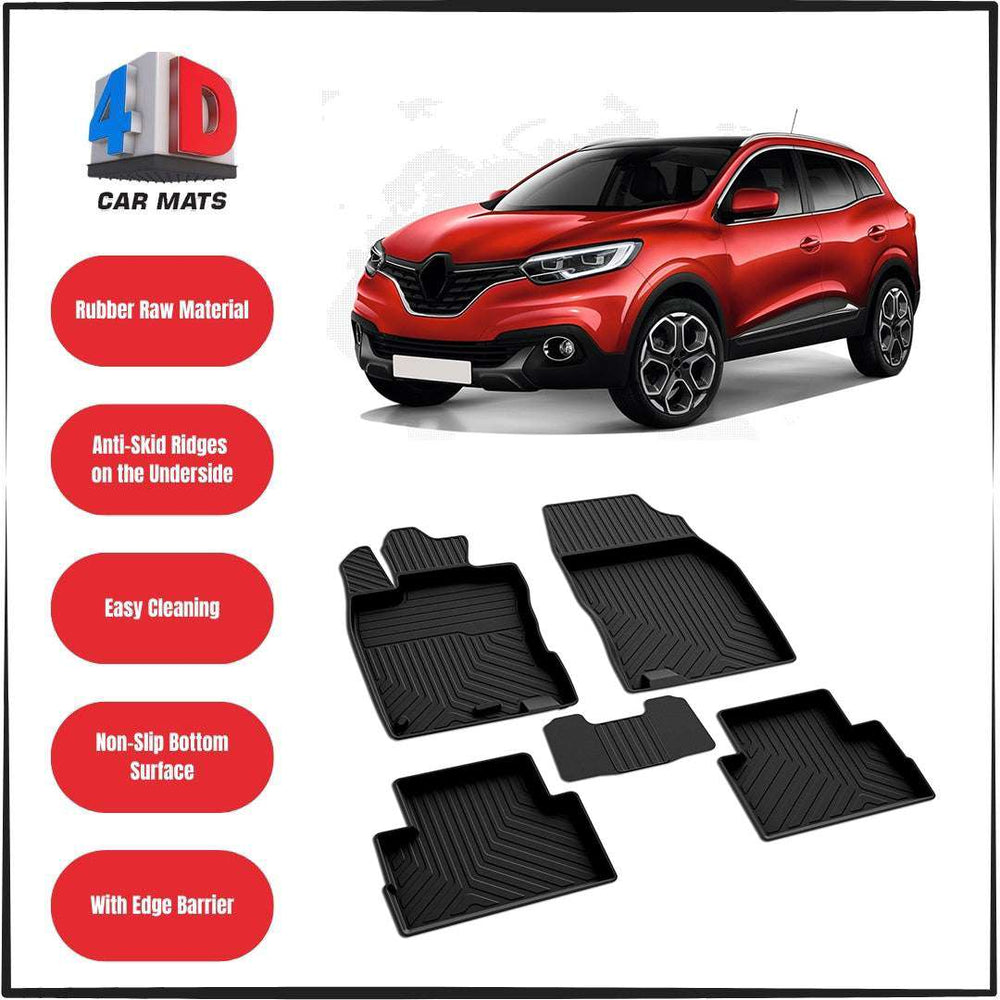 
                      
                        Renault Kadjar 2014-18 4D High Quality Floor Mats
                      
                    