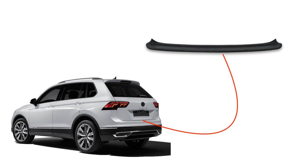 VW Tiguan 2016Up abs plastic rear bumper protector - Love Trend