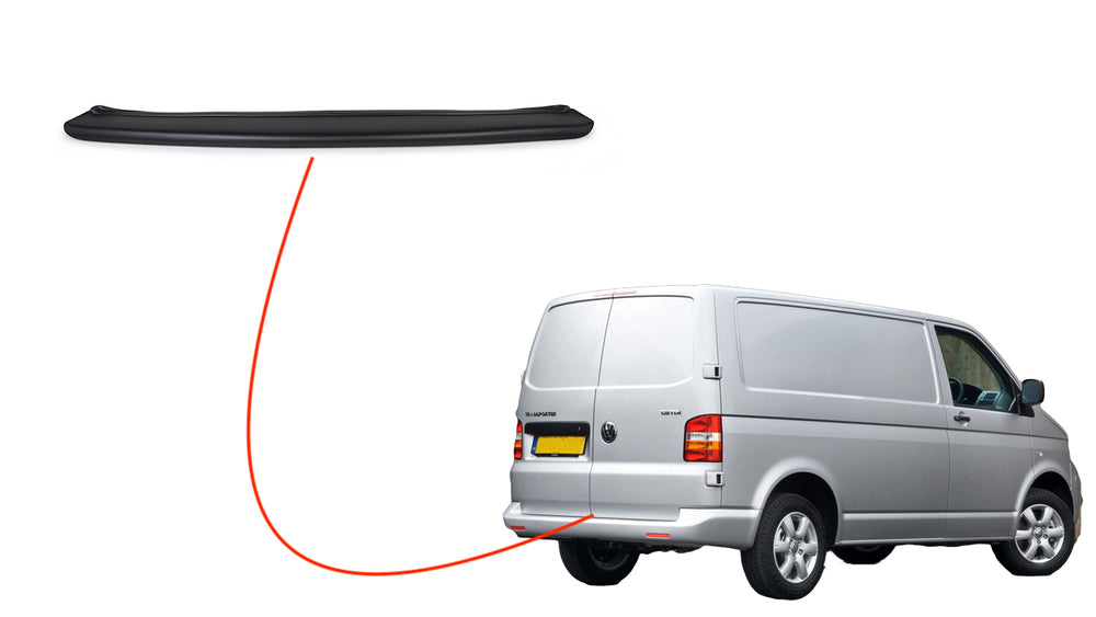 VW T5 2003-2009 Abs plastic rear bumper protector