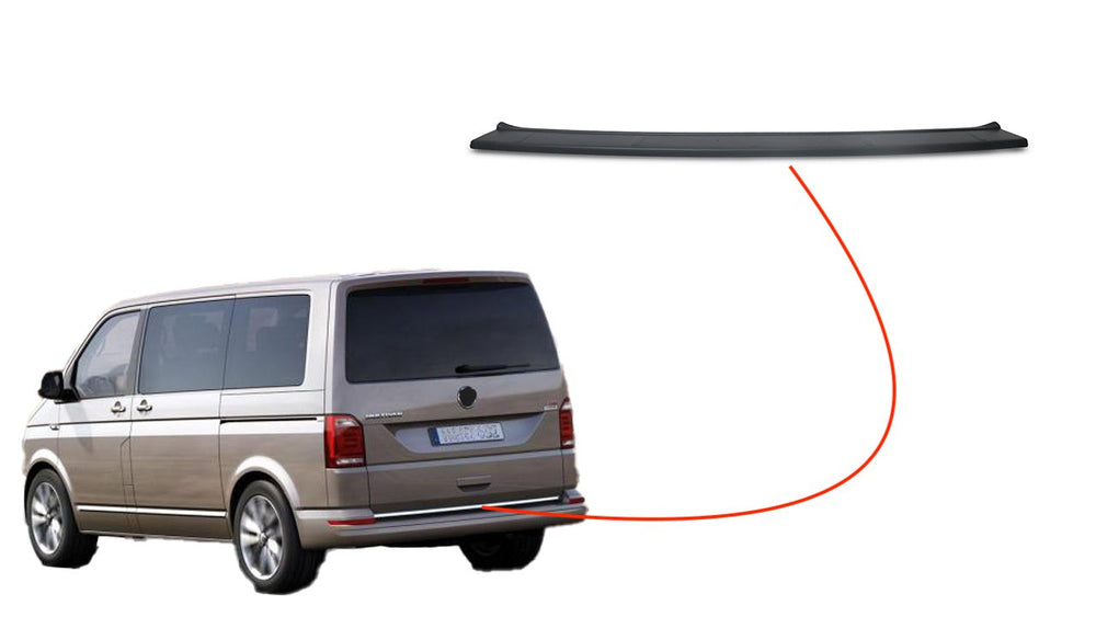 VW T6 2015 up abs plastic rear bumper protector