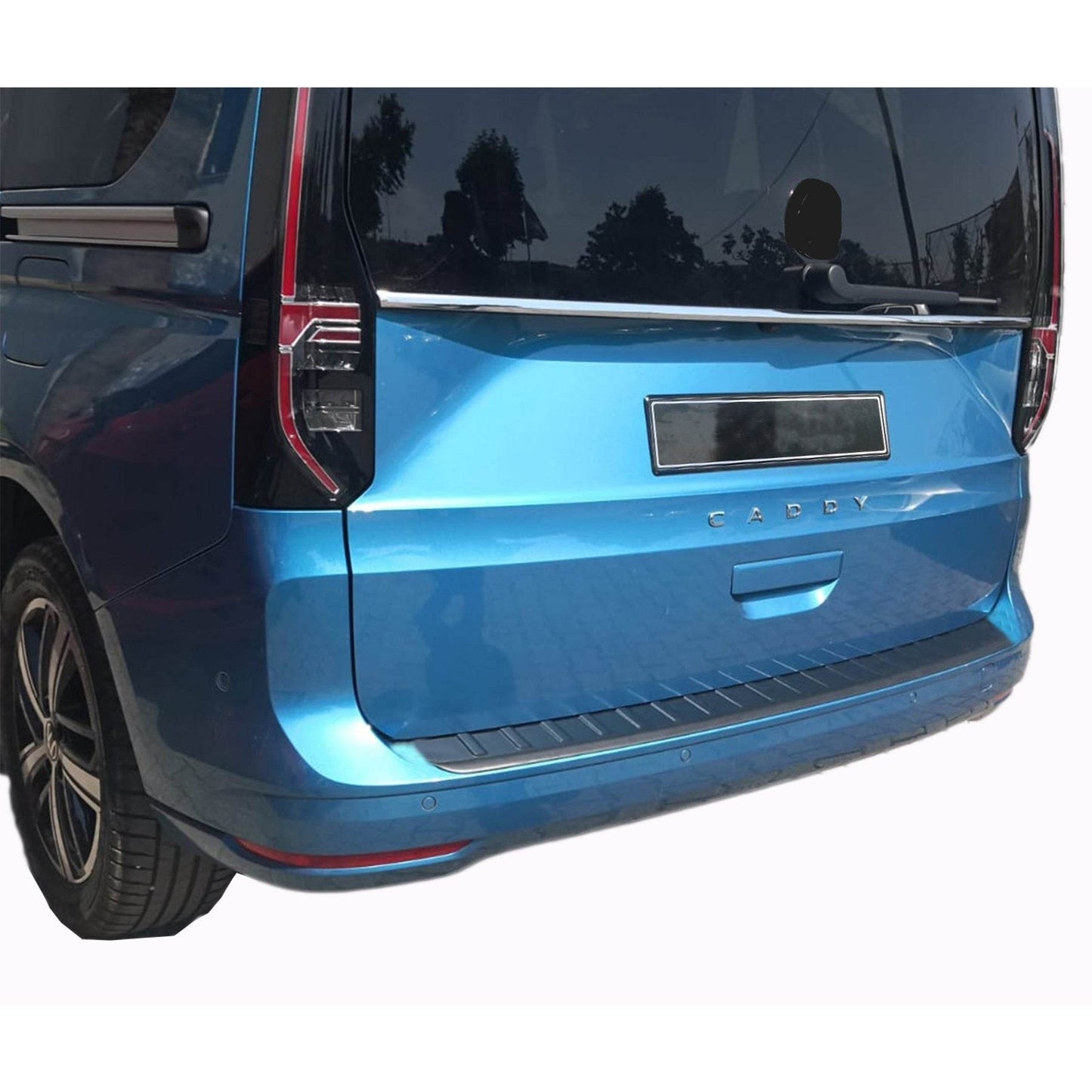 VW Caddy 2021-up chrome rear bumper guard - Love Trend