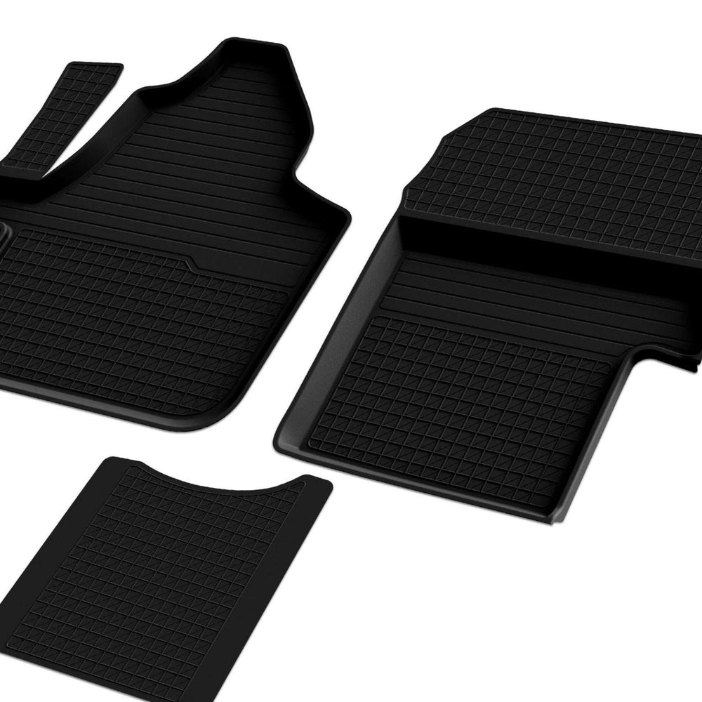 VW Crafter 2006up front double seat high quality rubber 4d floor mats