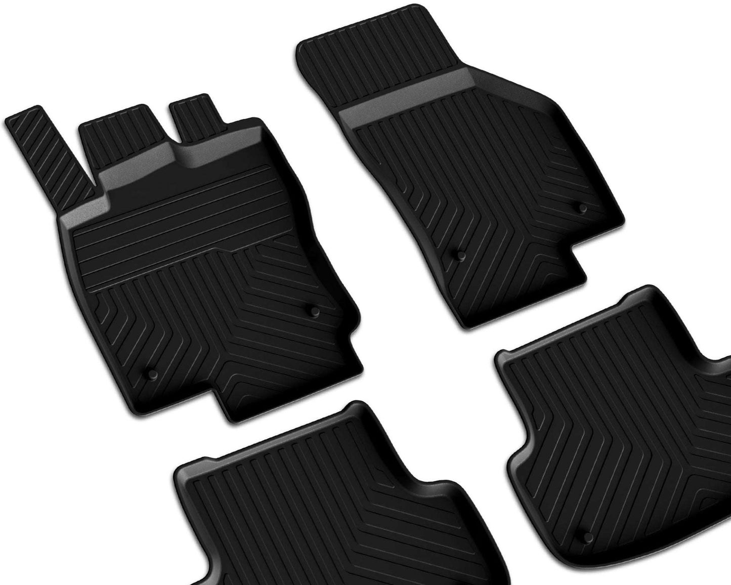 VW Golf7 2013-2020 high quality rubber 4d floor mats