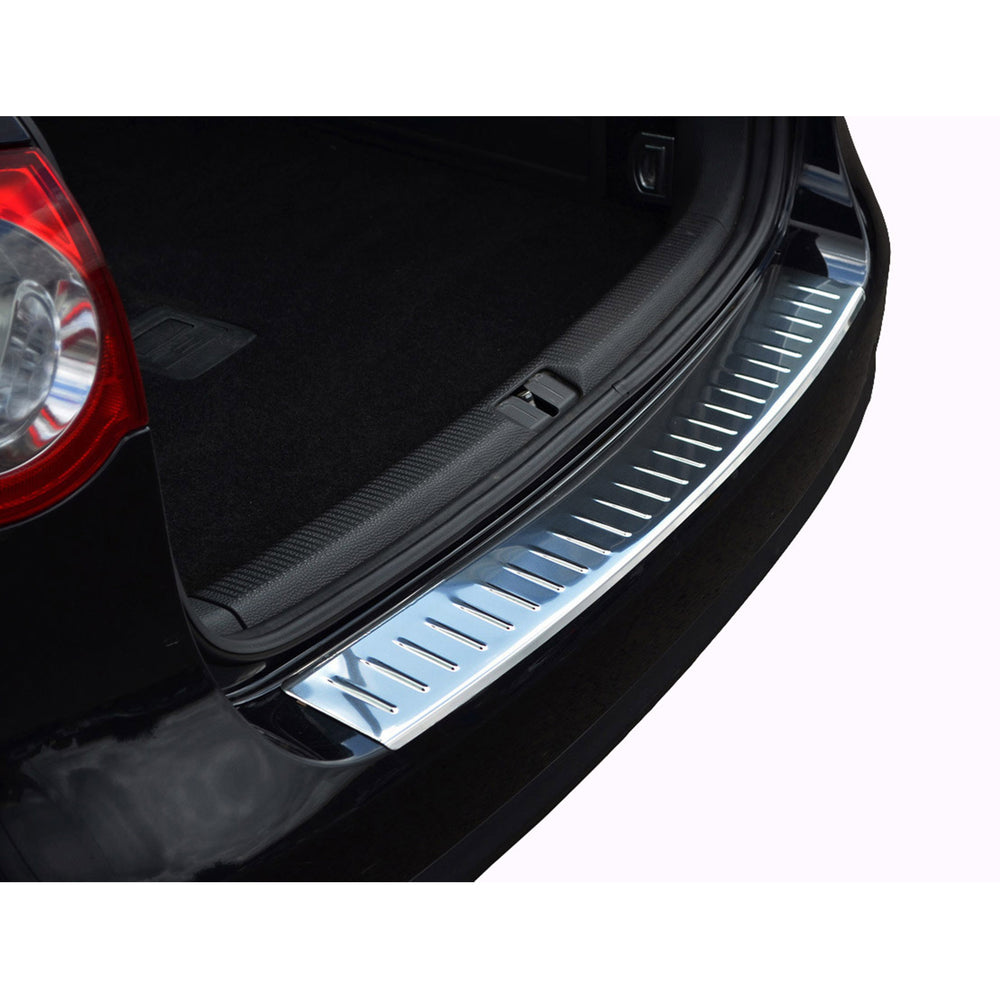 Chrome rear bumper protector for VW Passat B8 variant