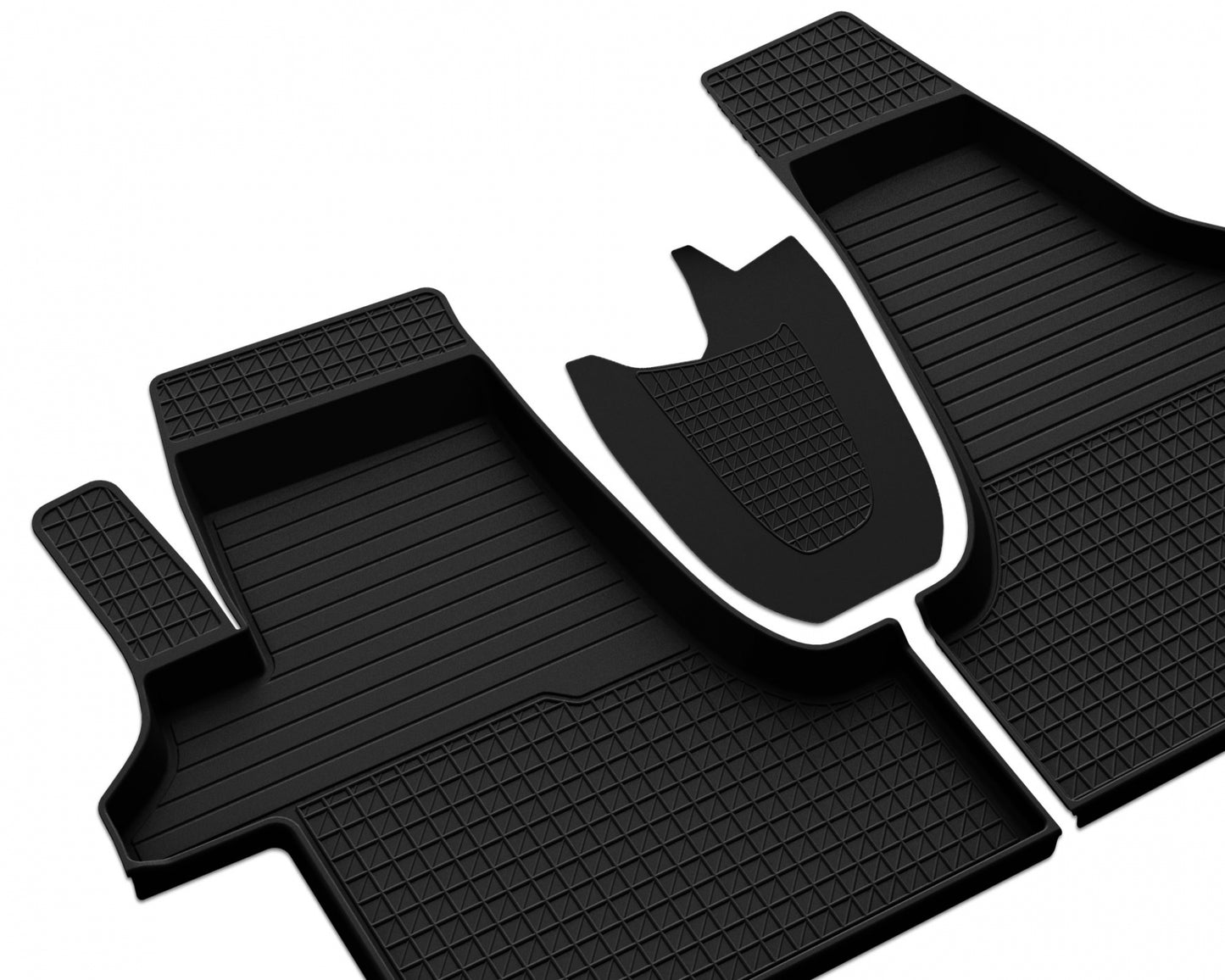 VW Transporter T5 2003-2015 high quality rubber 4d floor mats