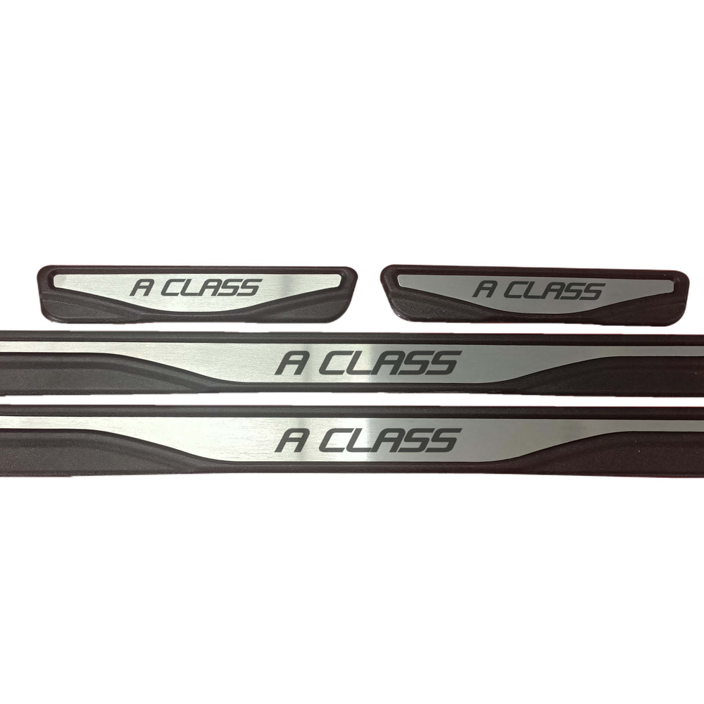 Mercedes A class Chrome door sill scratch guard