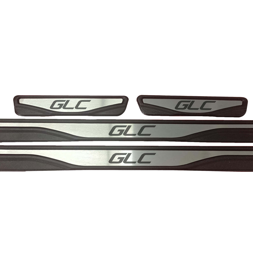 Mercedes GLC chrome door sill scratch guard