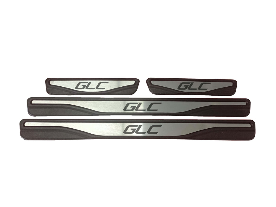 Mercedes GLC chrome door sill scratch guard