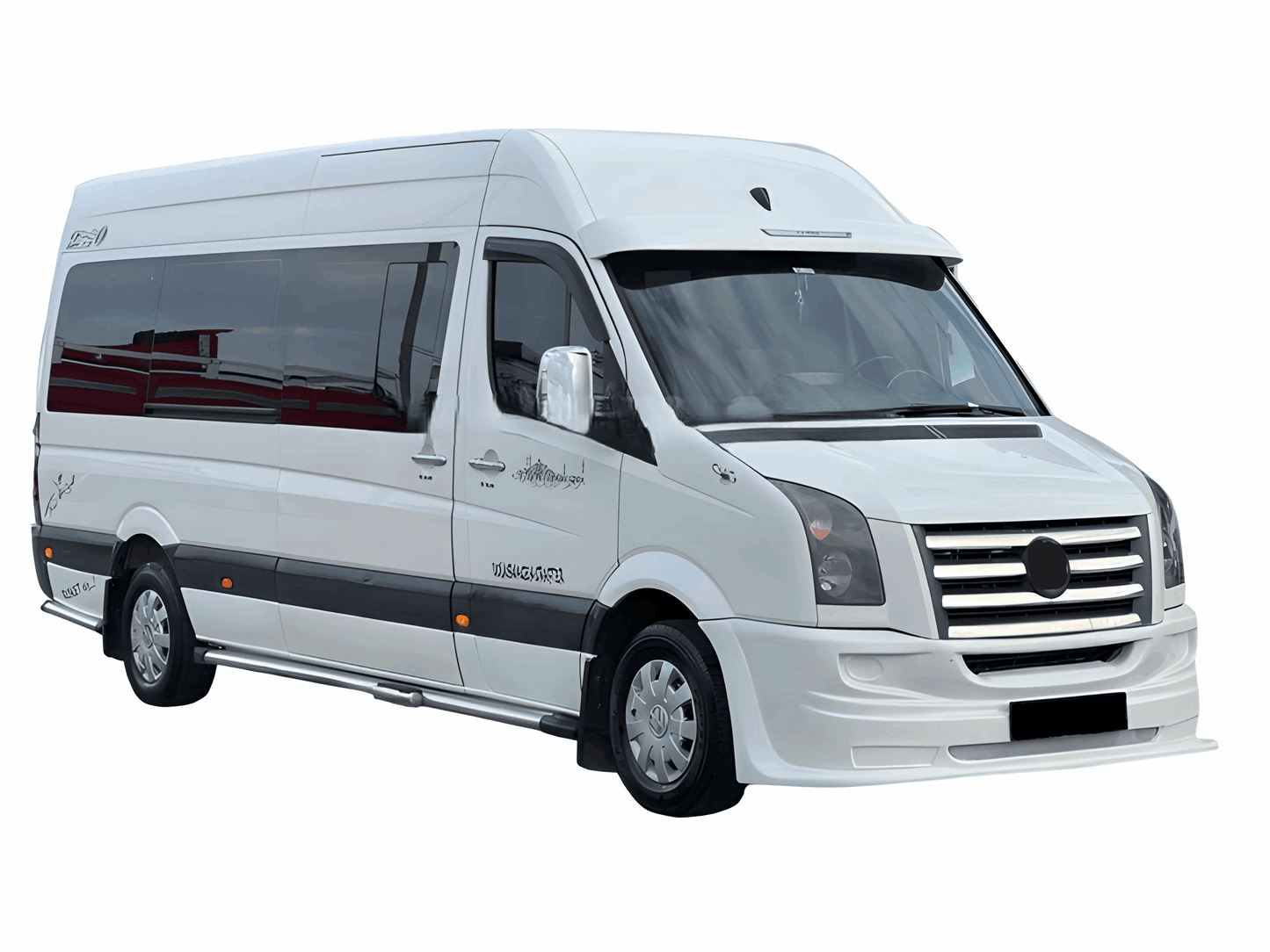 VW Crafter 2006-12 chrome front grill cover - Love Trend