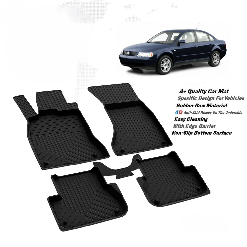 VW Passat B5 1996-2000 high quality rubber 4d floor mats